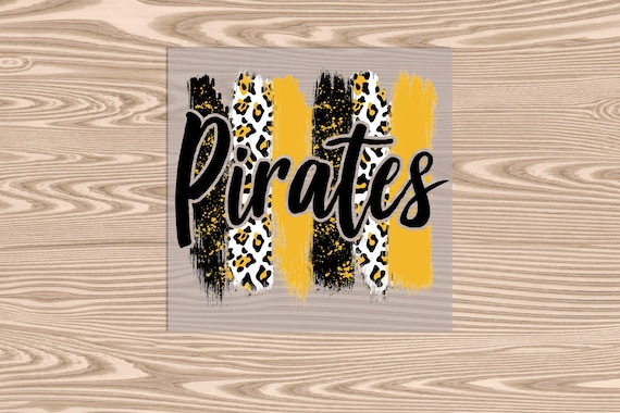 Pirates Heat Transfer Print: Ready to Press DTF Design