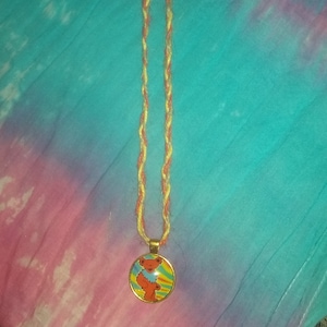 Red Hemp Necklace