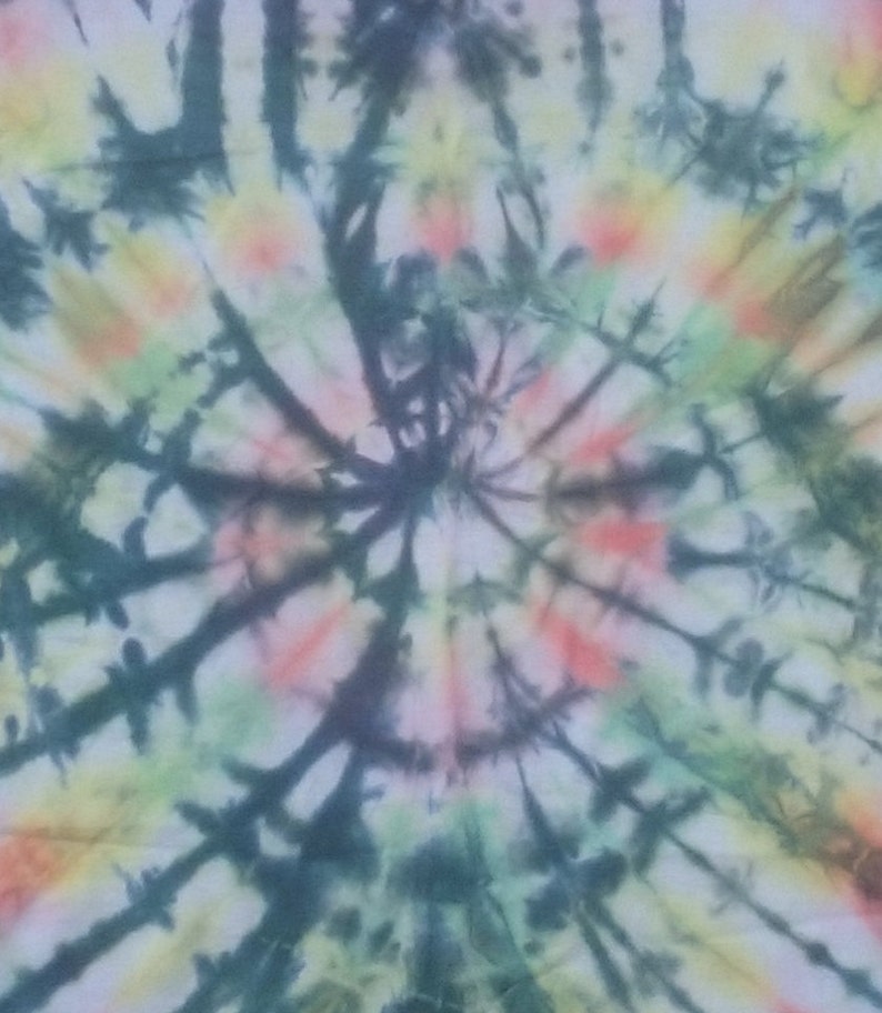 Spider Tie Dye Adult L image 4