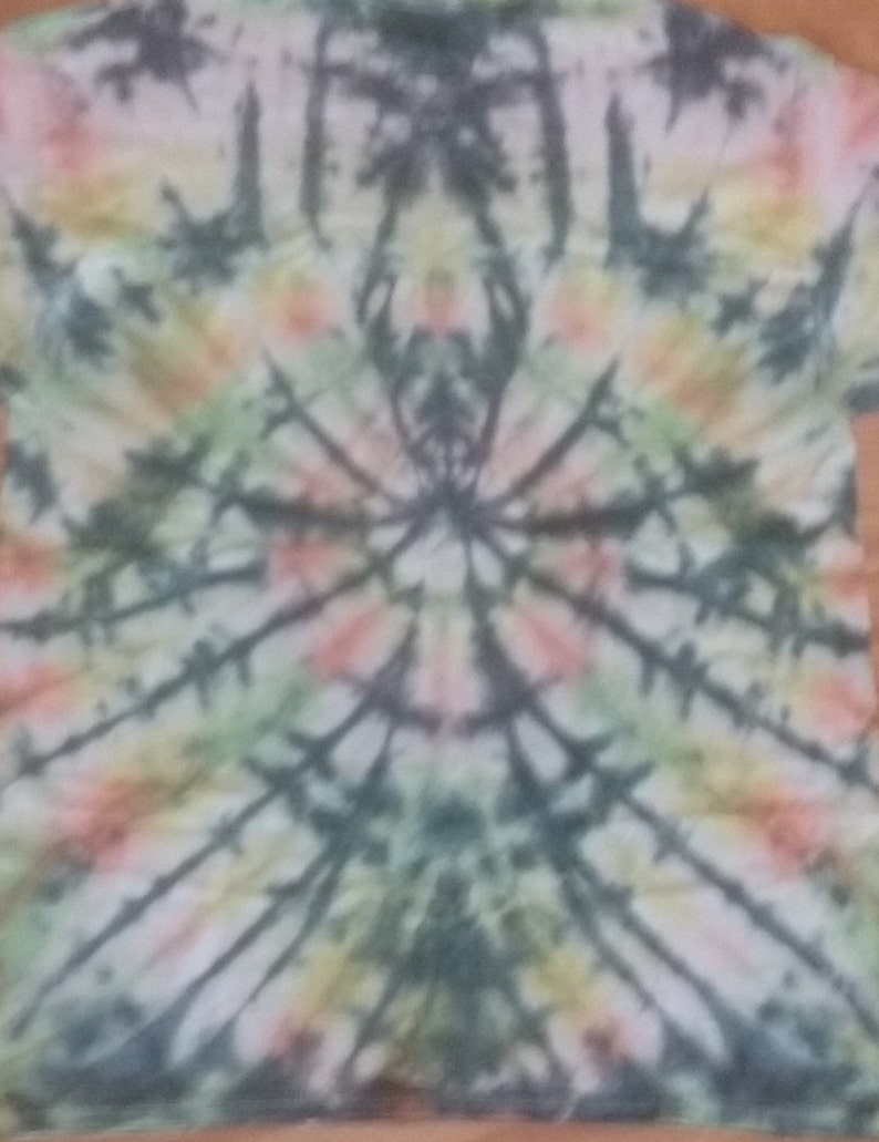 Spider Tie Dye Adult L image 8