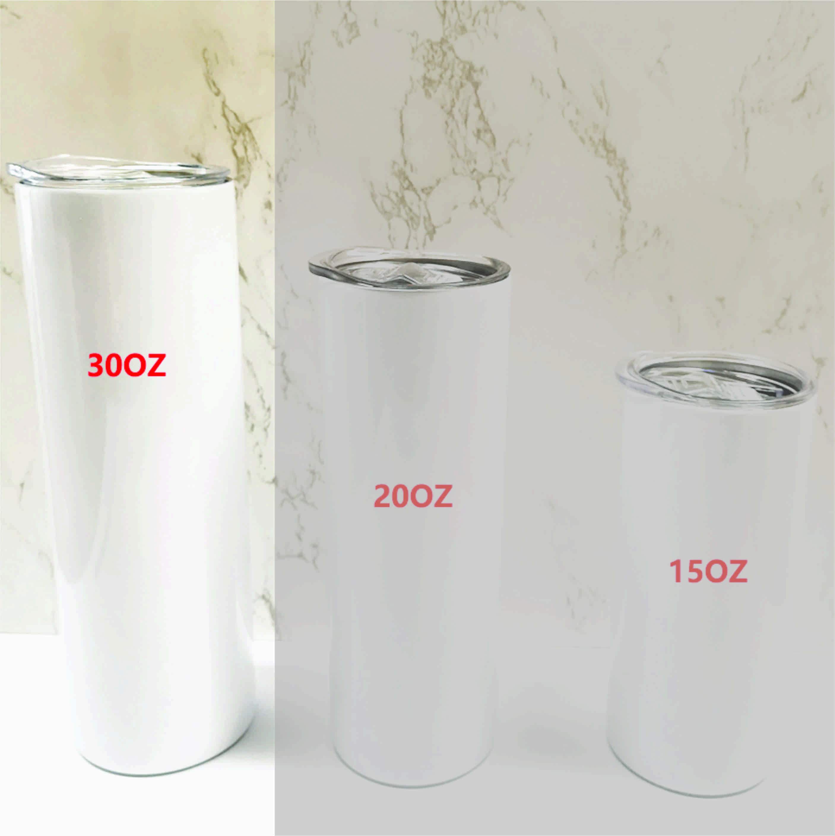 STRAIGHT 30oz. Sublimation Tumbler, 30oz Skinny Tumbler, Stainless Steel, Sublimation Blank, Sublimation Tumbler(Straight)
