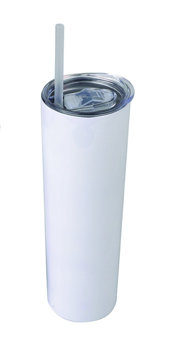 8 Pack 20oz Sublimation Tumbler Set Triple-Insulated Stainless