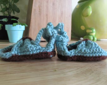 Hand Crochet Baby Sandals