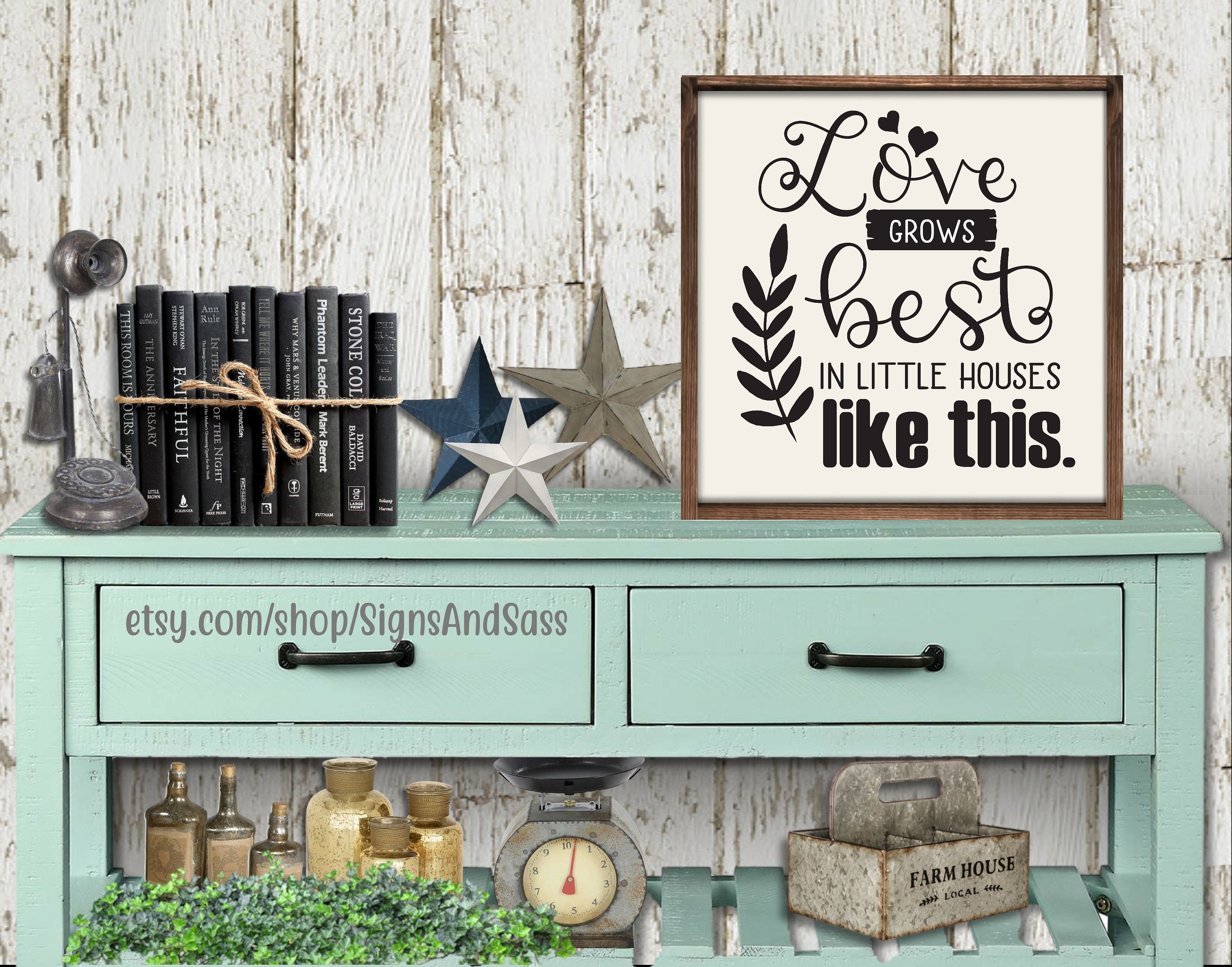 Love grows best in little houses