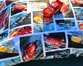 Handmade Disney Cars Toddler Pillow