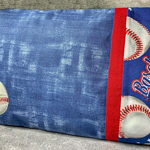 Toddler Baseball Travel Pillowcase