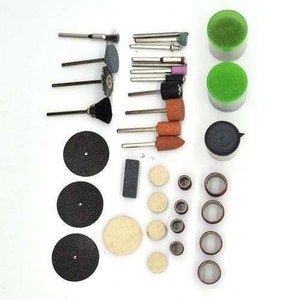 Rotary Tool Accessory Bit Set for Dremel Tools Multitool Grinding Kit Abrasive Tools