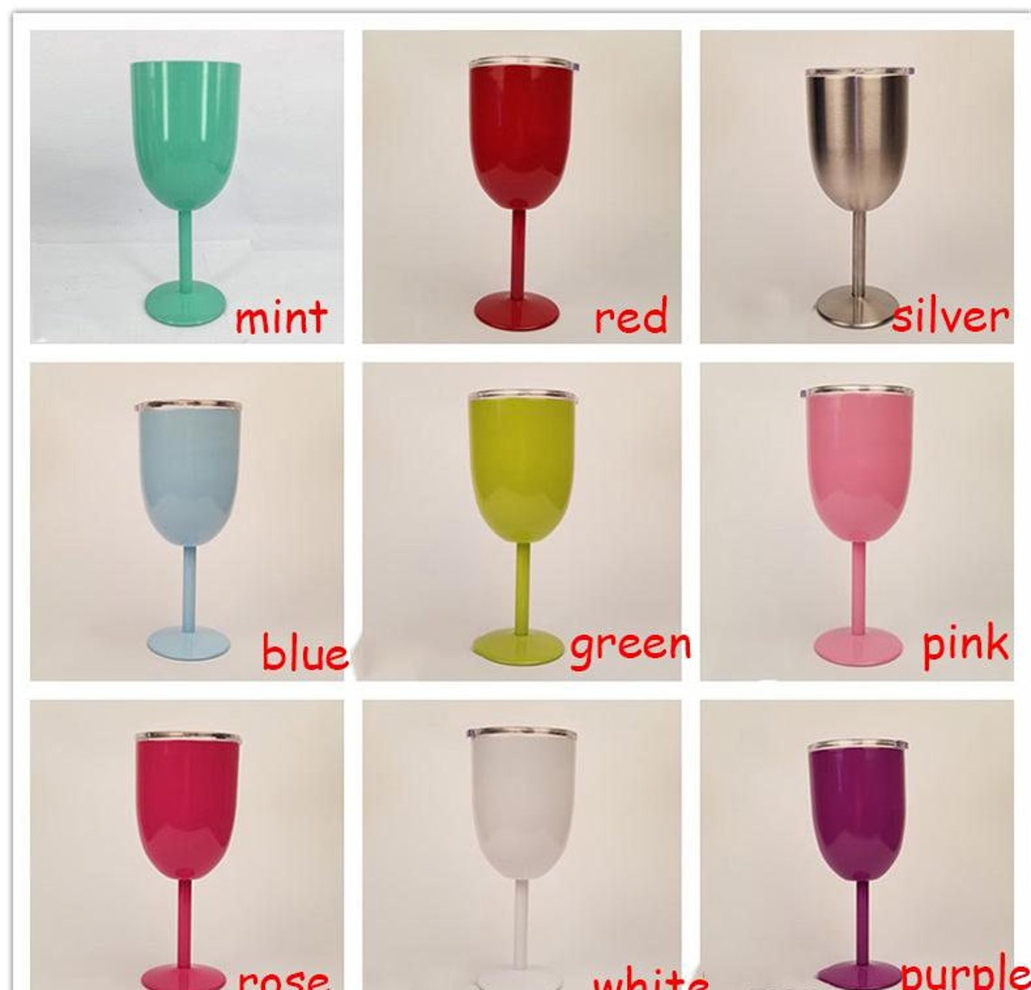 Yeti Like Wine Glasses Powder Coated Yeti Like Wine Cup Etsy