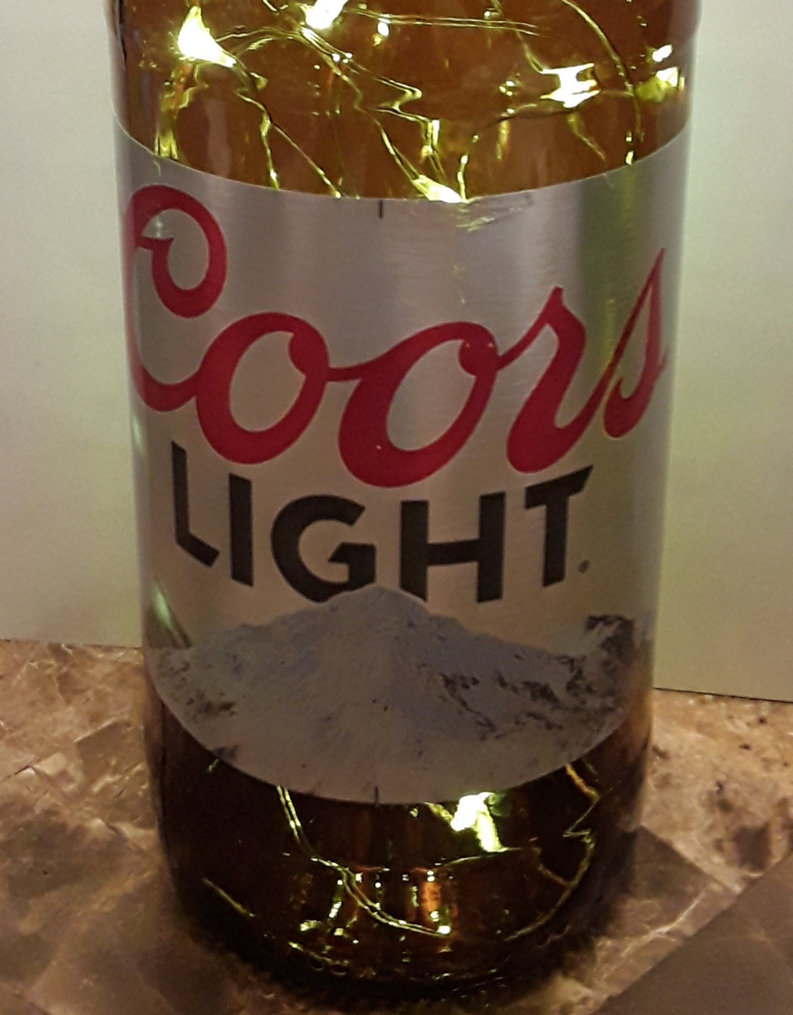 Coors Light Bottle Lights, Coors Light Gifts, Coors Light Lighted