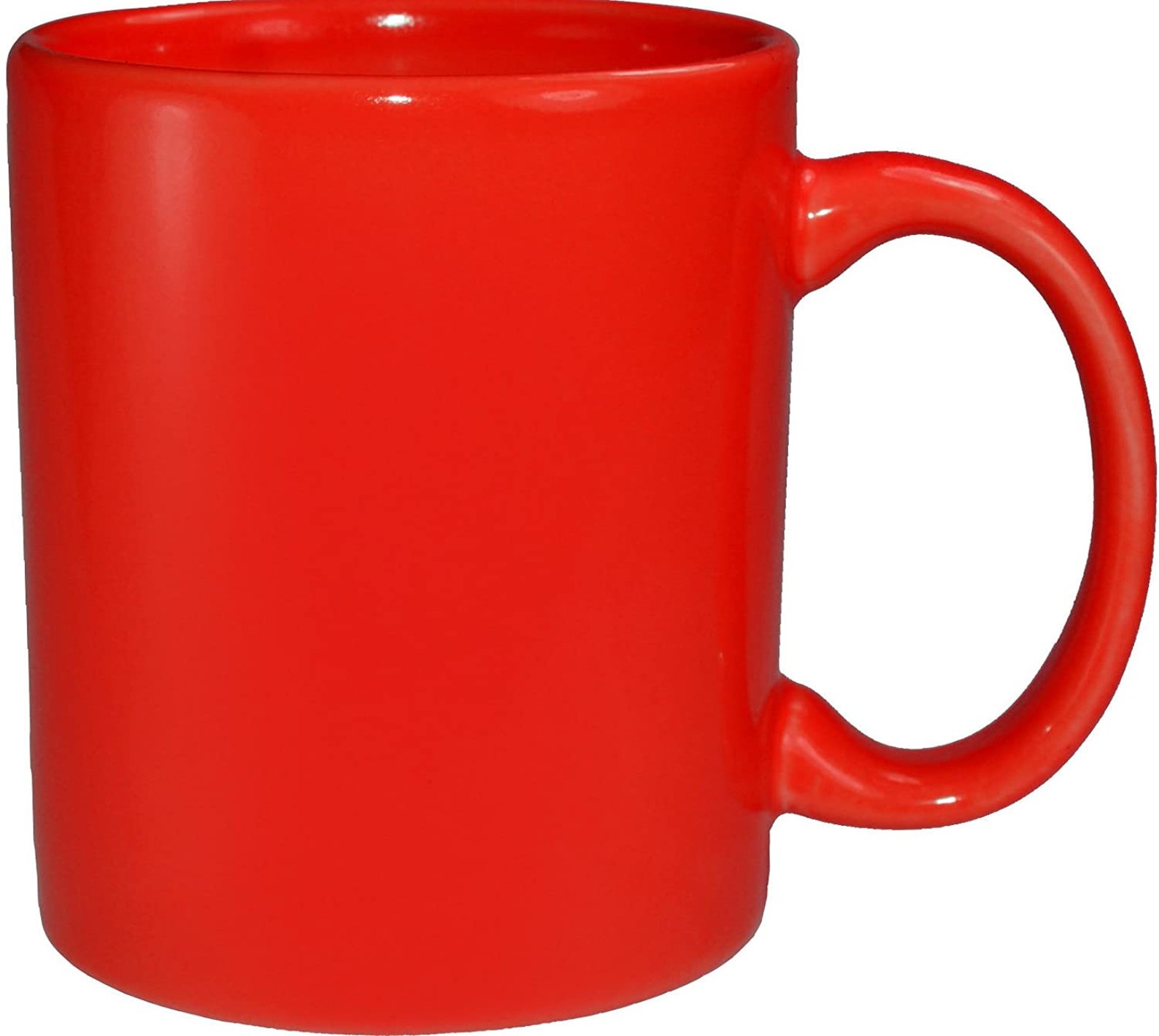 3 Pack Blank Red 11 Oz Sublimation Mugs for Personalization, 3 Pack