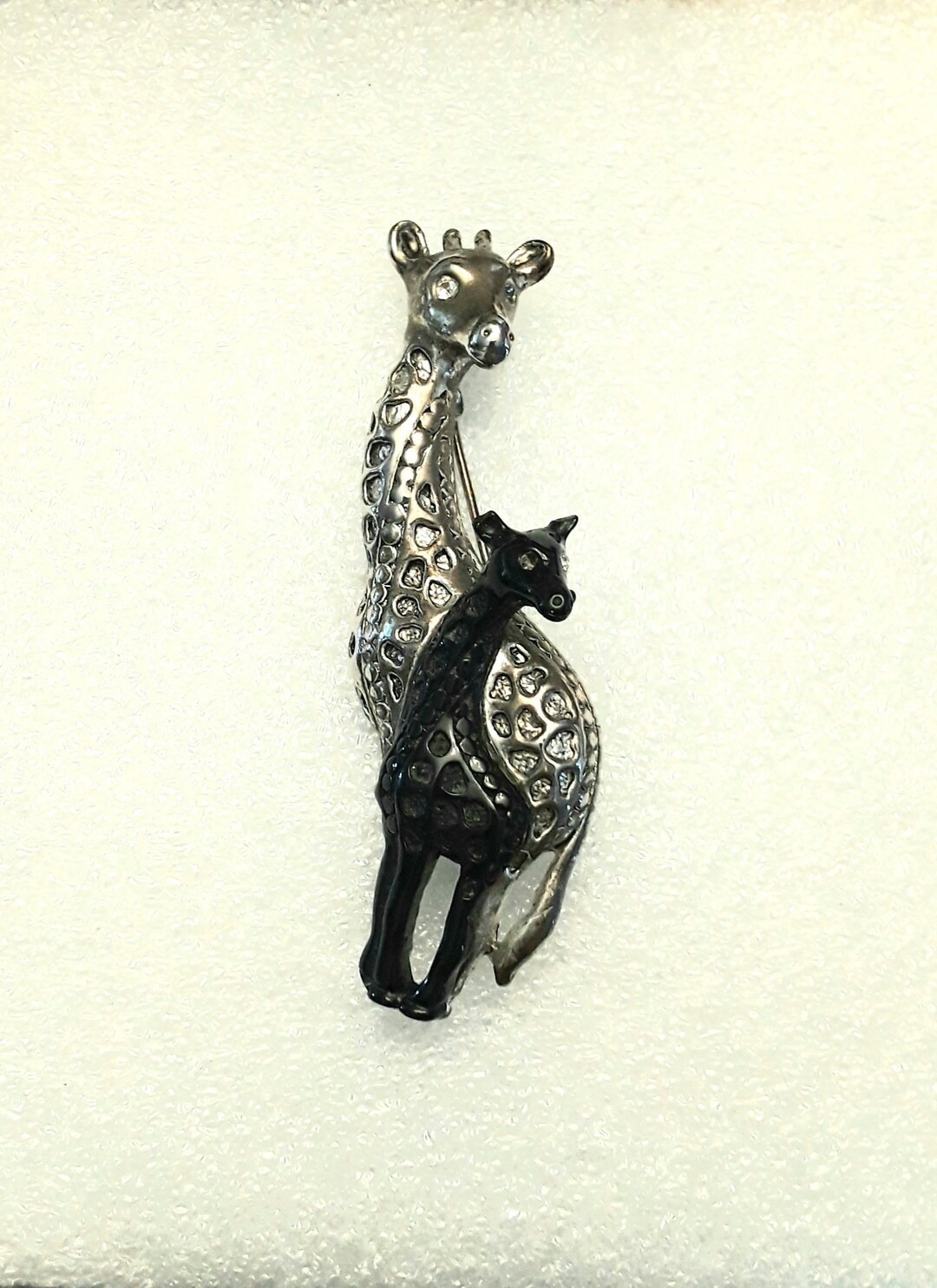 Vintage Giraffe Pin Giraffe Pin Mom and Baby Giraffe Pin Etsy