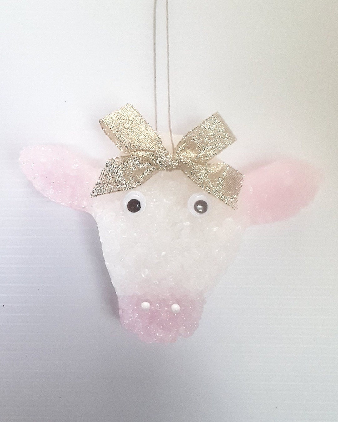 Spearmint Cow Air Freshener Cow Car Freshie Cow Car Air Etsy