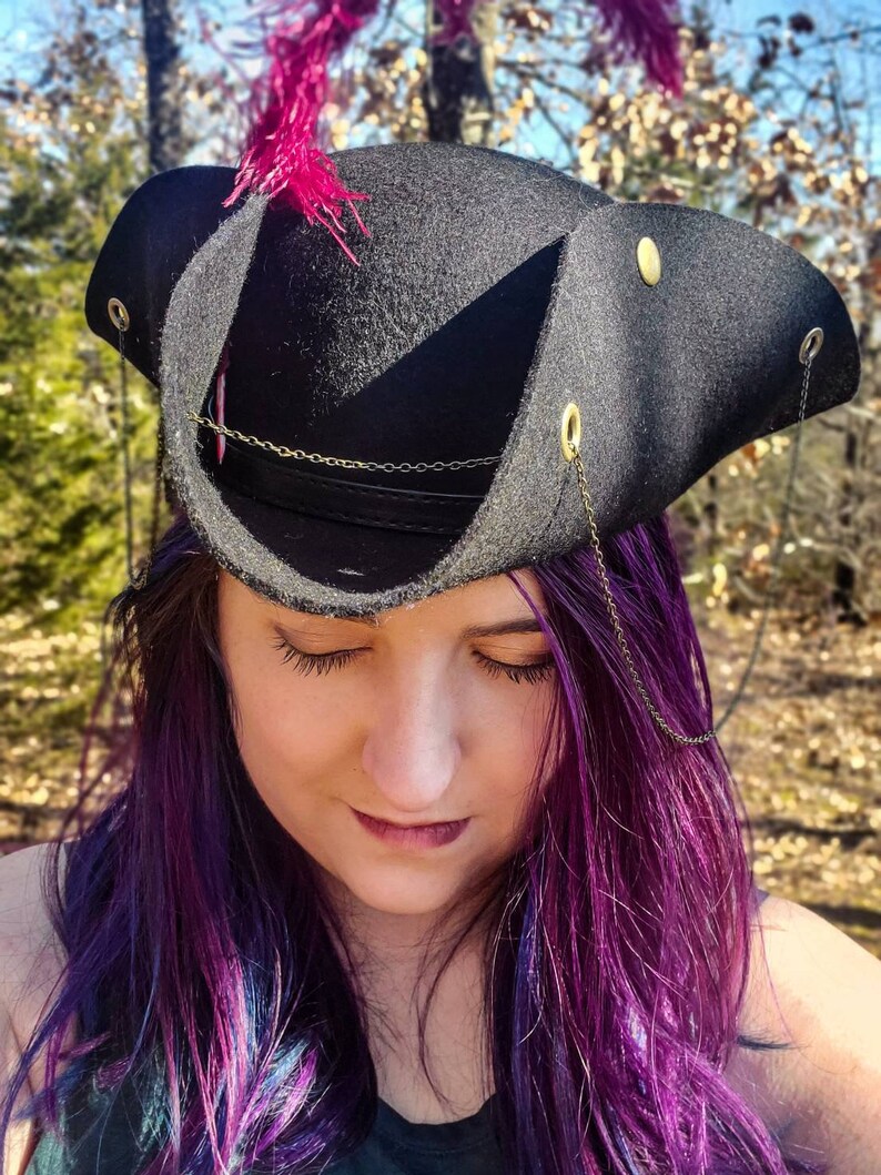 Custom Pirate Hat Etsy