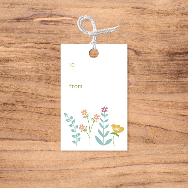 Blank Gift Tags Etsy