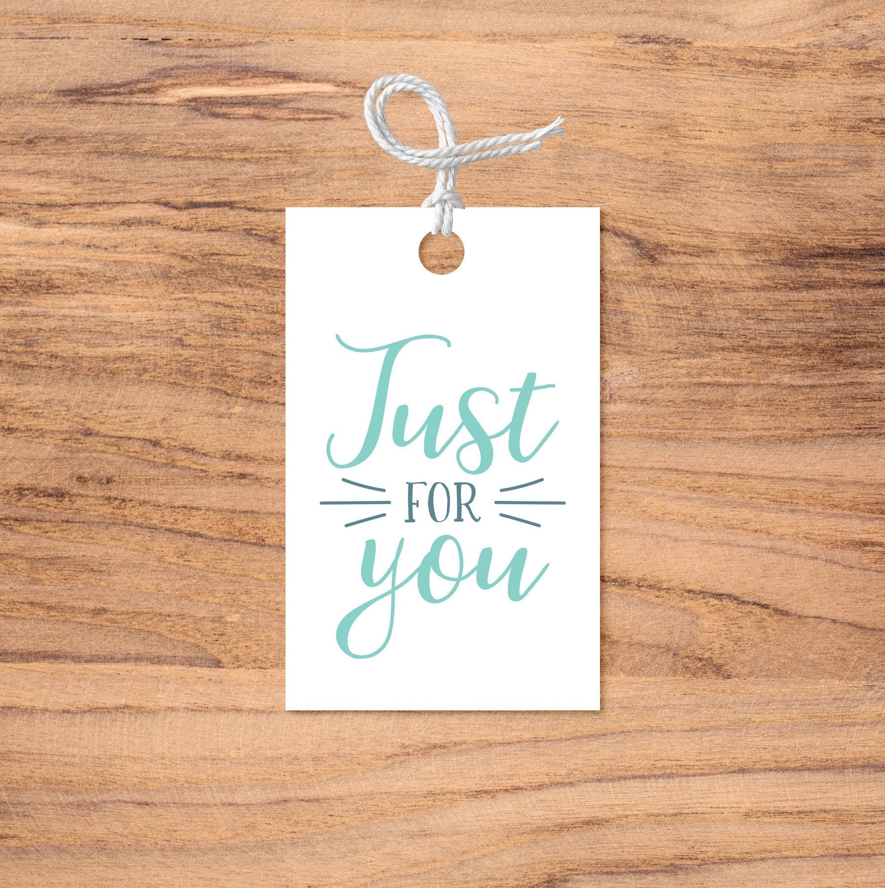 Printable Instant Download Birthday Gift Tags / Just for You - Etsy