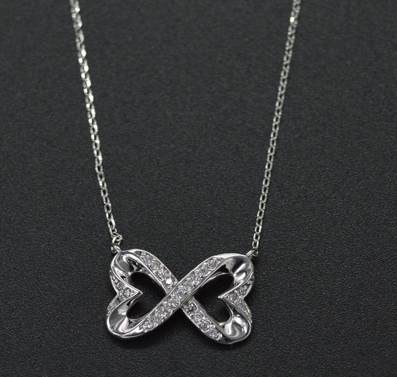 PM04 Created Diamond Solitaire Pendent 2.00ct 14k White Gold