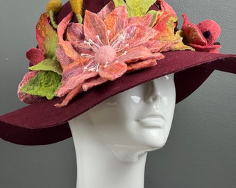 Ladies felted hat