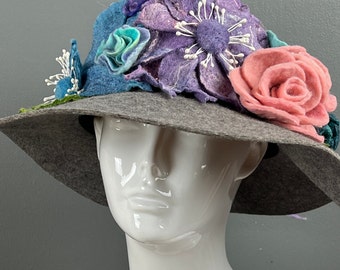 Ladies felted hat