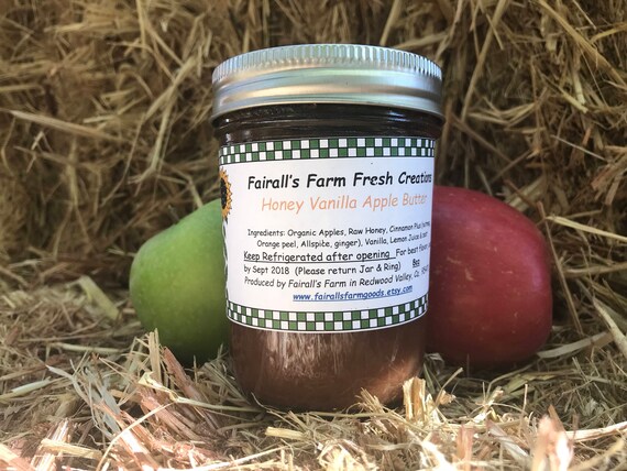 Apple Butter Fairall S Farm Food Gift Fruit Butter Etsy