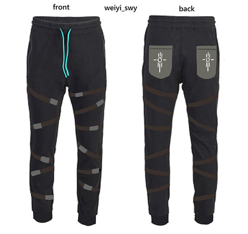 PREORDER Trigun Nicholas D. Wolfwood Casual Cosplay Sweatpants zdjęcie 8