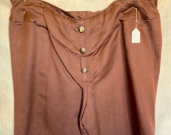 Brown Renaissance Knicker Pants: Medieval Cosplay Costume