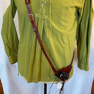 Renaissance Brown Leather, Pirate Brown Leather, Bandolier, Leather Scabbard,  Leather Bandolier, Medieval Scabbard, Bandolier Strap