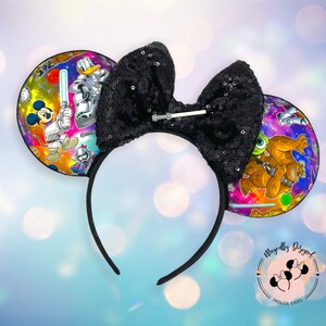 Star Wars Mickey Fab 5 orejas, Orejas de ratón de Disney Star Wars, Orejas de disney, Orejas de mickey, Cruce de mickey de Star Wars, Lindas orejas de disney Star Wars