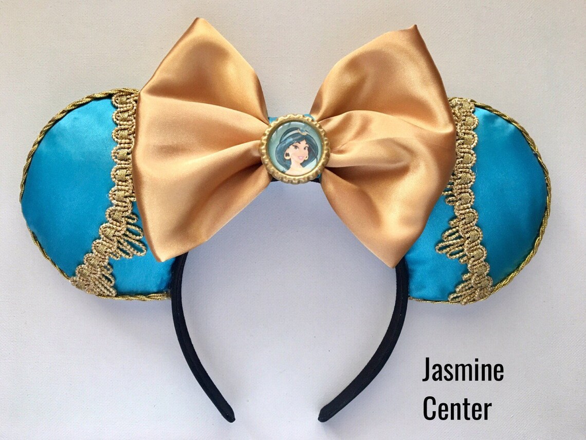 Princess Jasmine Ears Aladdin Ears Disney ears Mickey Mouse Etsy