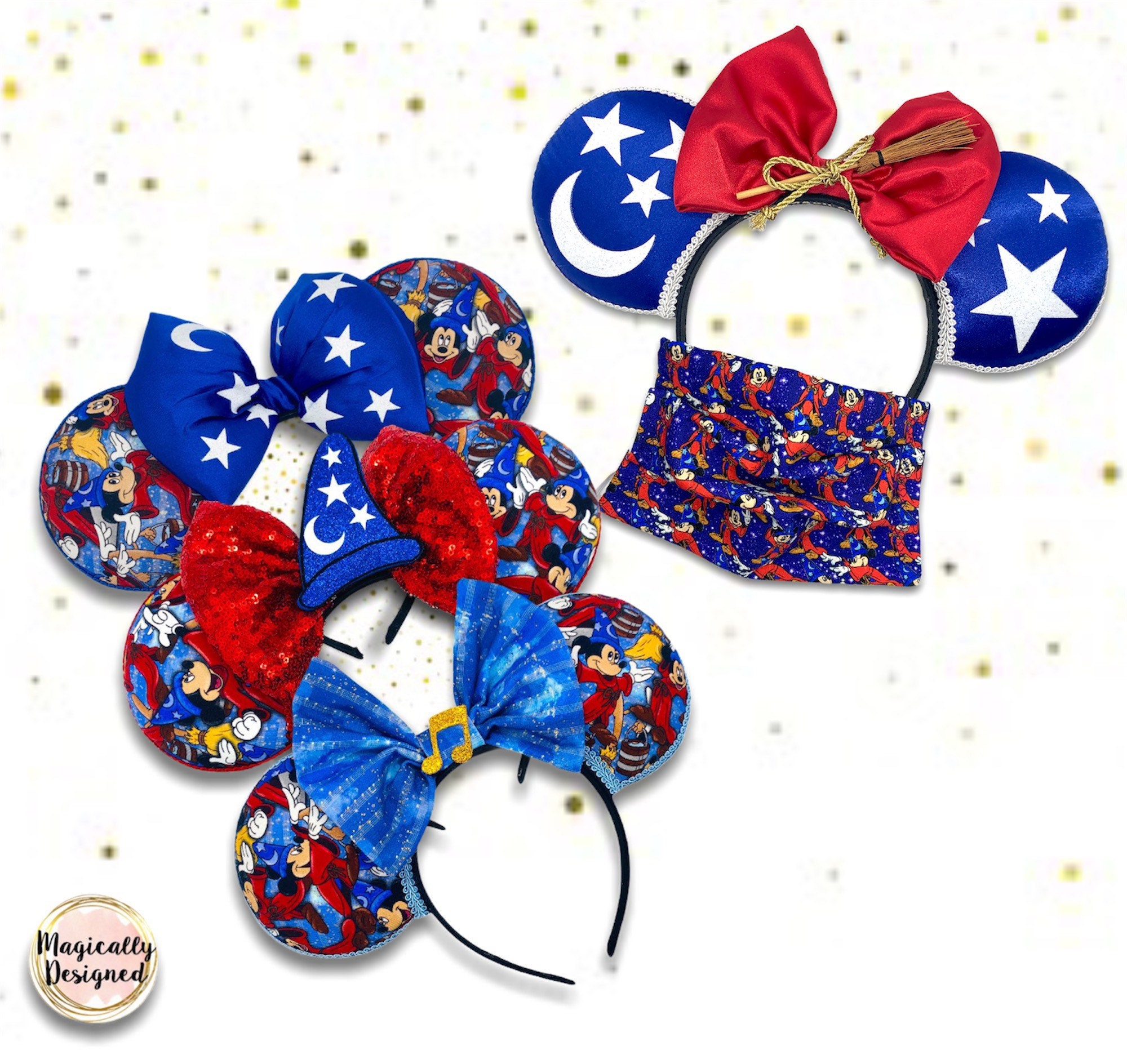 Fantasmic Disney Ears, Fantasia Disney Ears, Matching Ears 