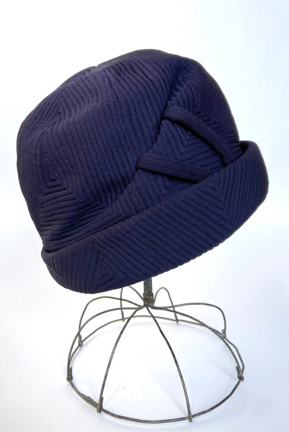 Vintage Blue '60s Hat Set - image 9