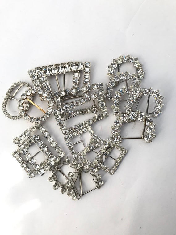 Rhinestone Buckles Lot of 18 - Etsy display picture 2