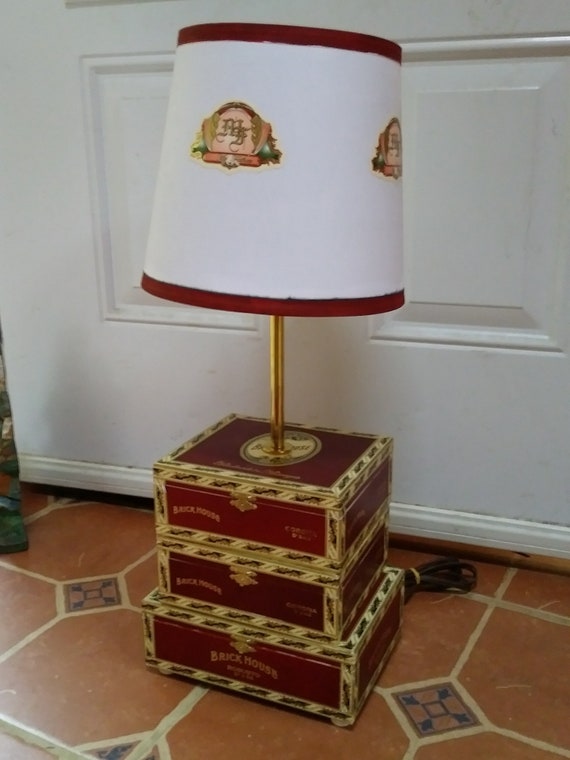 Brick House Cigar Box Table Lamp Brick House Cigar Box Table Lamp