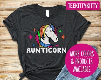 Your Aunt My Aunt Horse Unicorn Baby Bodysuit Funny Family Auntie Humour Gift