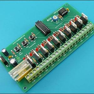 Controller programmabile per inseguimento luci a LED Modulo per effetti di illuminazione da 1 a 10 canali HK9980