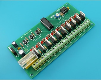 Programmeerbare LED Light Chaser-controller 1 tot 10 kanaals lichteffectenmodule (HK9980)