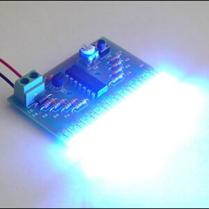 LED Chaser Knight Rider Light Follower Sequencer Scroller Strobe 16 ...