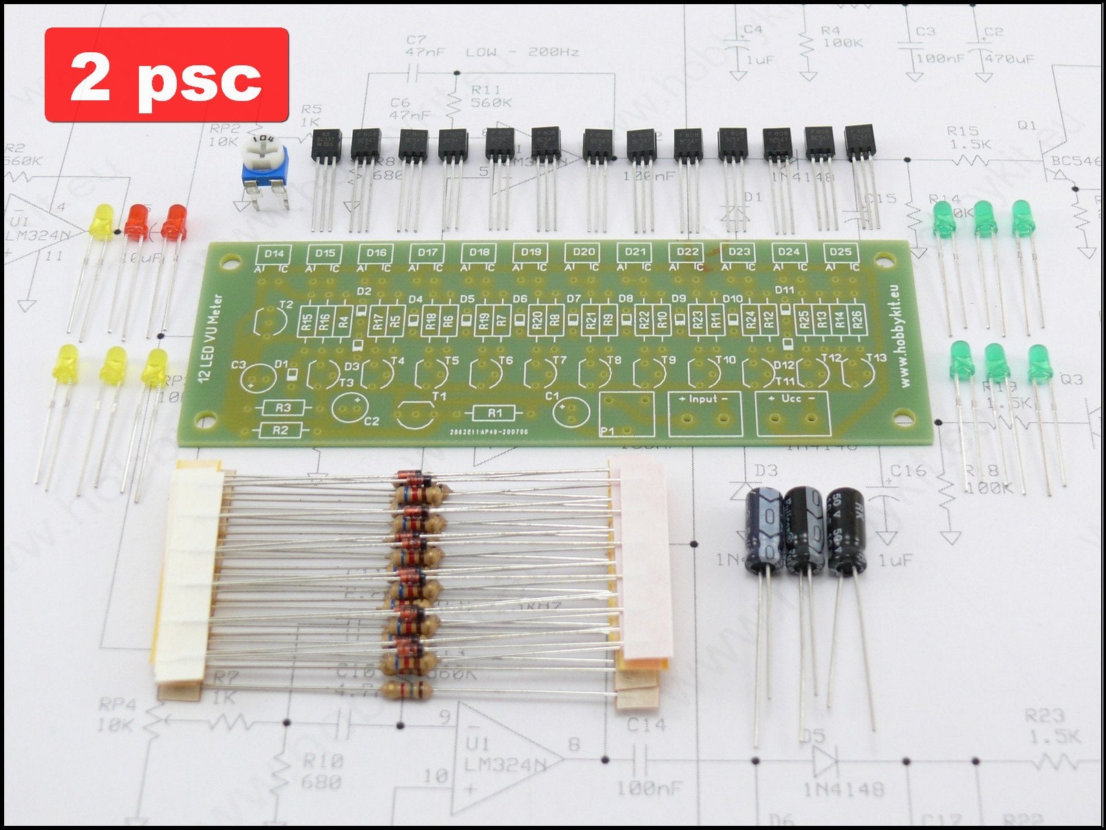 JZK 50 Pieces 12V 3mm white LED diodes with wire, led diodes light