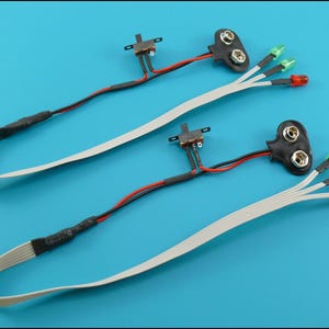 Kit de luzes LED para cinto do Darth Vader para fantasia de cosplay, conjunto de 2 peças HK9952