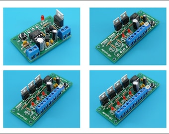 LED Controller Chaser Lights Show Strobe Strip Flash 1, 2, 3, or 4 Channel PIC microcontroller