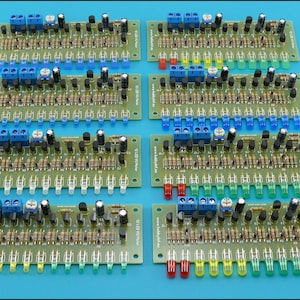 LED VU meter indicator 12 LEDs audio level meter line input module HK1520