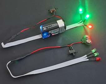 Darth Vader Belt Box Lights LED Kit for Costume Cosplay 2 Piece Set HK9952