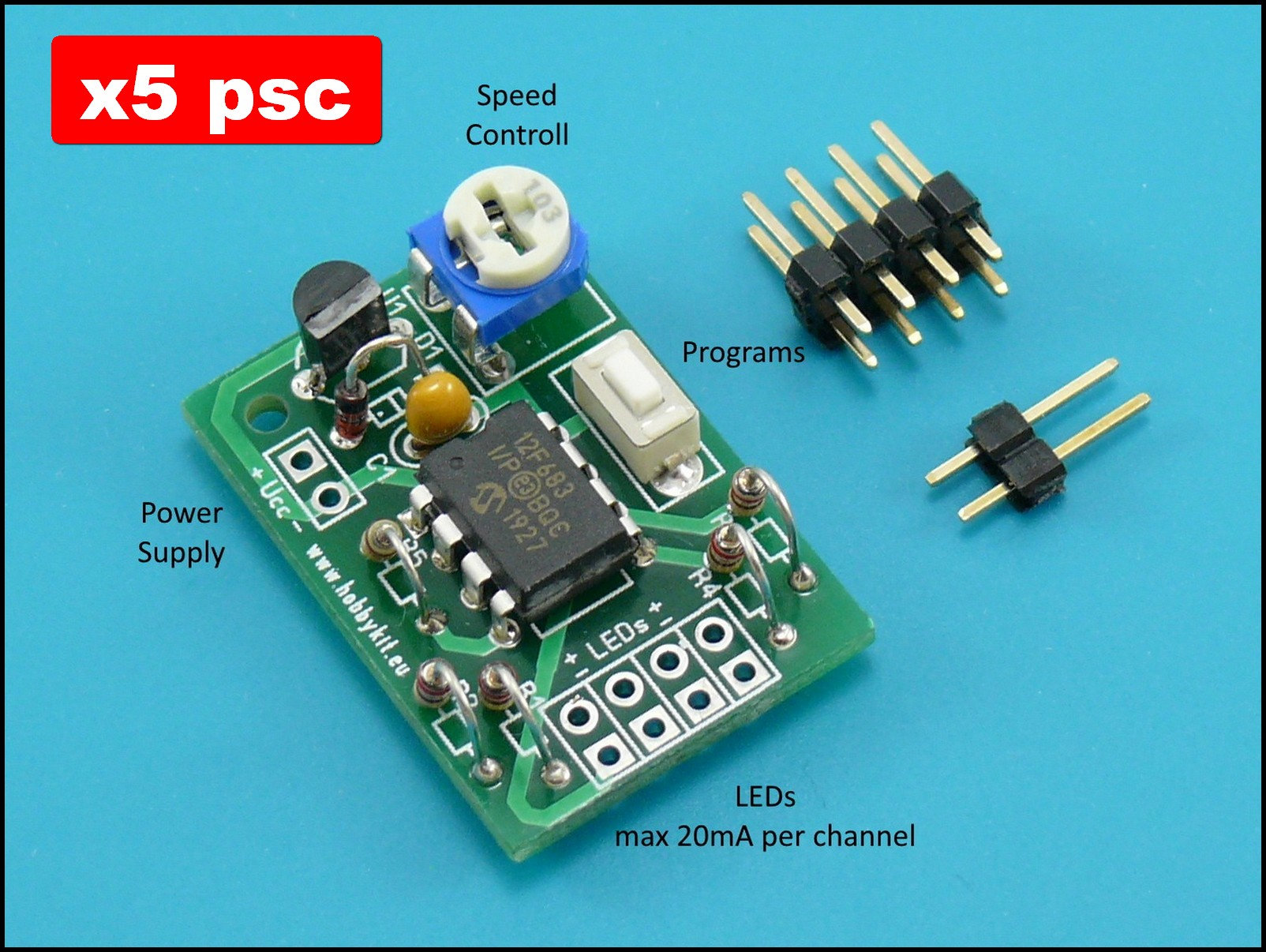 RC LED Light Kit Module for 4 LEDs Navigation Airplane Etsy