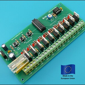3-Channel LED Lights Show Controller Chaser - 16 Programs, Model HK9983 By Hobbykit