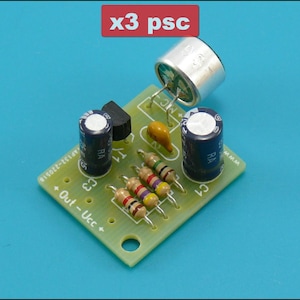 Electret microphone preamplifier audio amplifier board 3pcs HK1535