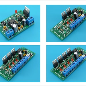 Controlador de persecución de luz LED, tira de flash estroboscópico de 1 a 4 canales