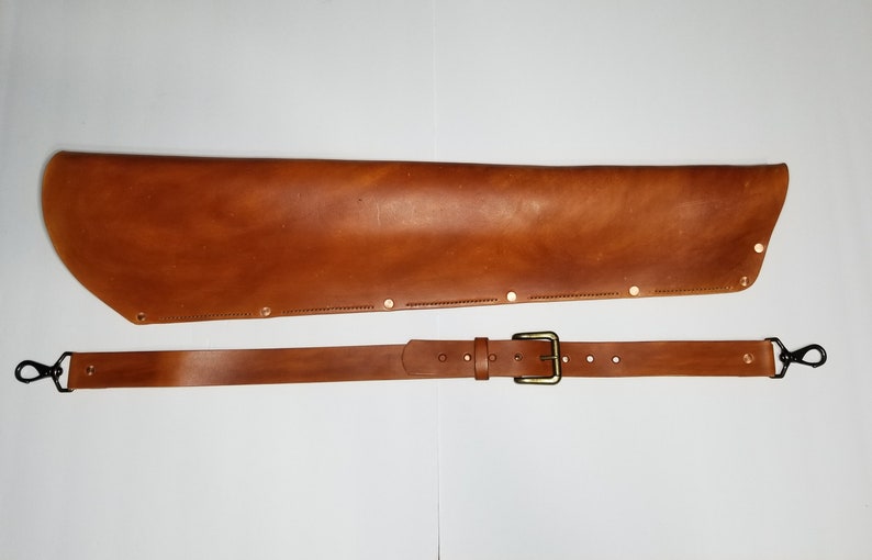 Leather Shotgun Scabbard Handmade in the USA Etsy