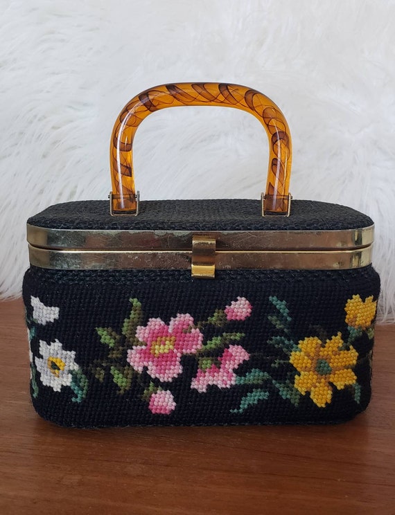 Vintage Needlepoint Handbag