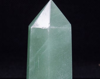 Best Natural Green Aventurine Point/Aventurine Wand/Shiny Polished Aventurine Tower/Natural Healing Stone/Aventurine Generator Point#4584