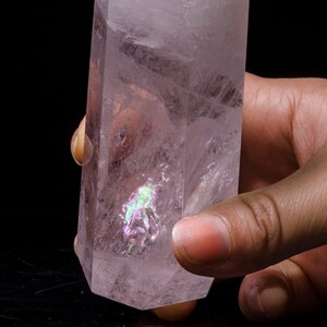 Best Himalaya Clear Rainbow Crystal Quartz Point/Clear Crystal Tower/Healing Crystal/Obelisk/Mineral Specimen/Gift for Her/Reiki/Chakra