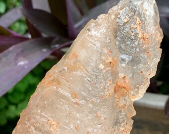 Cuarzo Nirvana natural/Cristal de Nirvana del Himalaya/cristal de hueso/Cristal de hielo/Cristal de Nirvana curativo/Nirvana Chakra 286g 126*53*33mm